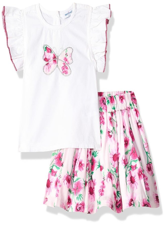 Nautinati Nauti nati Girls Combo Set of Top and Skirt - Image 1