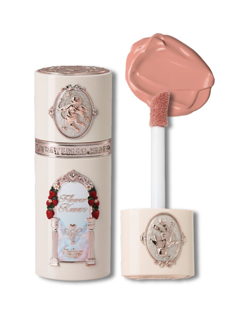 Flower Knows - Strawberry Cupid All Day Glow Liquid Blush Second-Skin Milky Texture Hydrating & Long-Lasting （05 Rum Cocoa） - Image 1