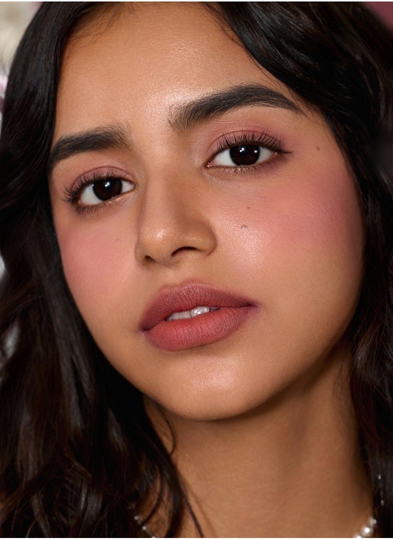 Flower Knows - Strawberry Cupid All Day Glow Liquid Blush Second-Skin Milky Texture Hydrating & Long-Lasting （05 Rum Cocoa） - Image 1