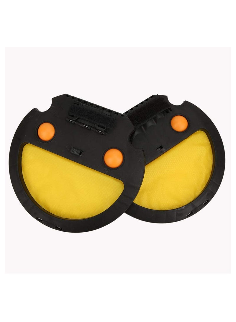 KASTWAVE Throwing Game Set, Throw Game Set, Squap Catch Ball Game for Kids to Play Outside, Kids Catch and Throw Handball Game Racket Outdoor Sports Toys for Family Kids, Throw and Catch Game SPOR - Image 1