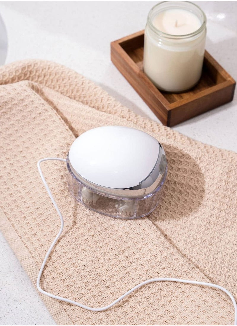 Electric Scalp Massager with Heating | 88 Kneading Nodes for Deep Cleansing & Hair Growth | 3 Speeds & 2 Massage Heads | Portable Body Massager (Latest 2025 Model)