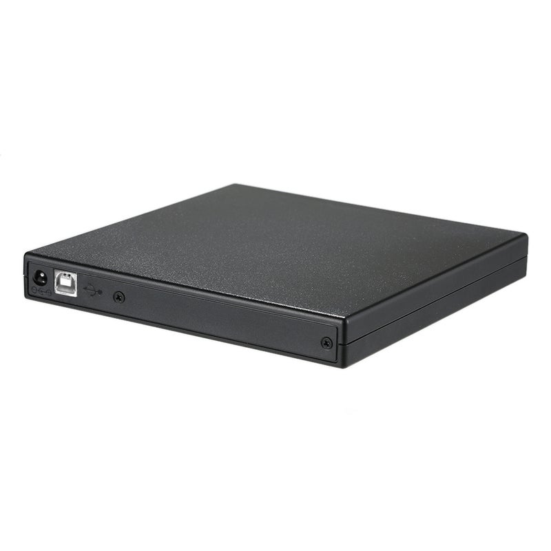 قراءة ومحرك ومشغل قرص ضوئي خارجي محمول رفيع USB 2.0 DVD-RW/CD-RW مع محرك مزيج CD-RW لـ MacBook/Air/Pro وأجهزة الكمبيوتر المحمولة والكمبيوتر المكتبي - Image 3