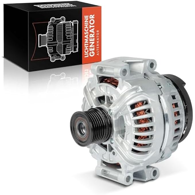 Frankberg Alternator Compatible with Sprinter 2-T Bus B901 B902 208-213 2.2L 2000-2006 Sprinter 3-T Bus B903 308-313 2.2L 2000-2006 Sprinter 4-T Box B904 408-413 Replace# 0124625020 - Image 1
