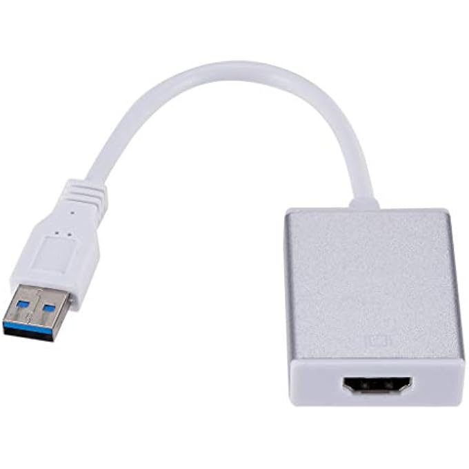 HXSMK USB TO HDMI ADAPTER, USB 3.0/2.0 TO HDMI 1081P FULL H D (MALE TO FEMALE) CONVERTER - Image 1