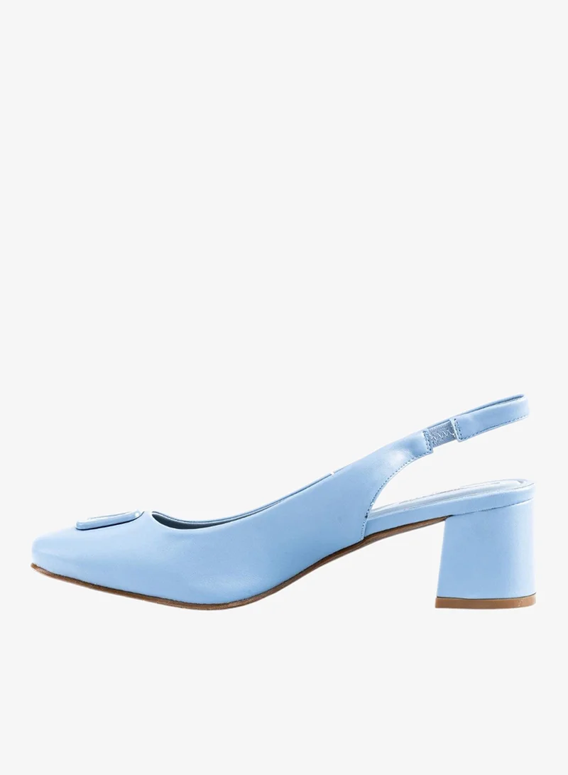 Bata  Slingback Block Heel Sandals for Women | Best Price UAE