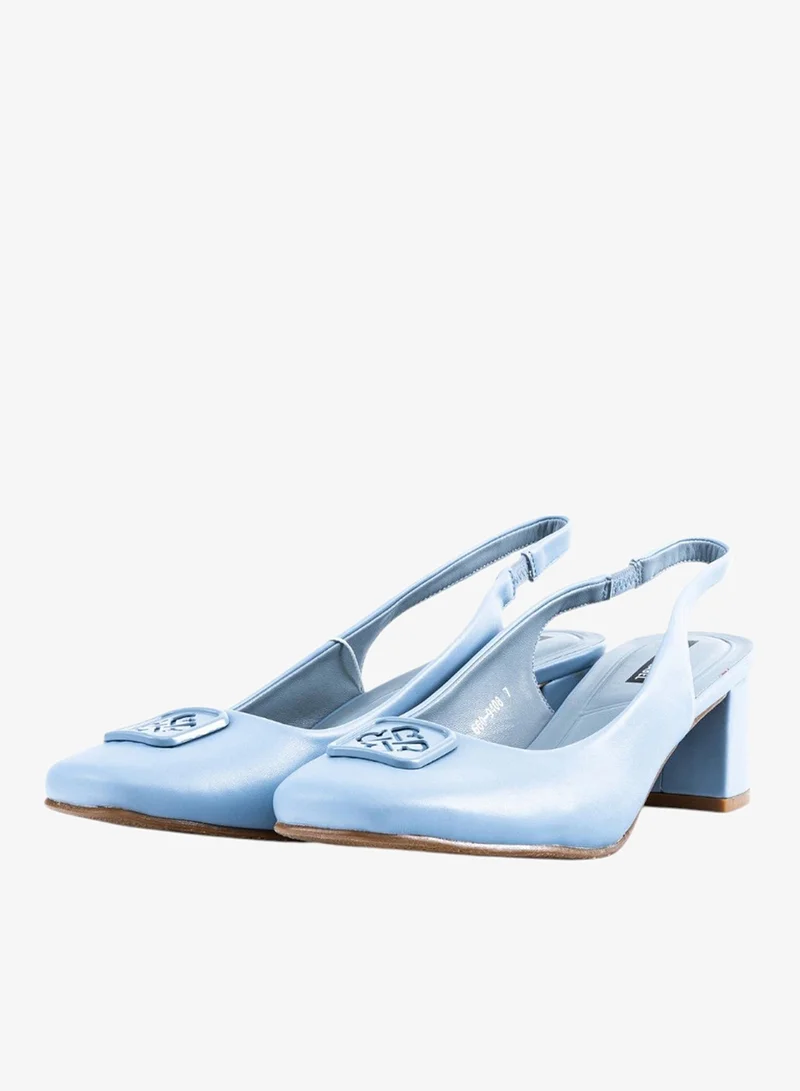 Bata  Slingback Block Heel Sandals for Women | Best Price UAE