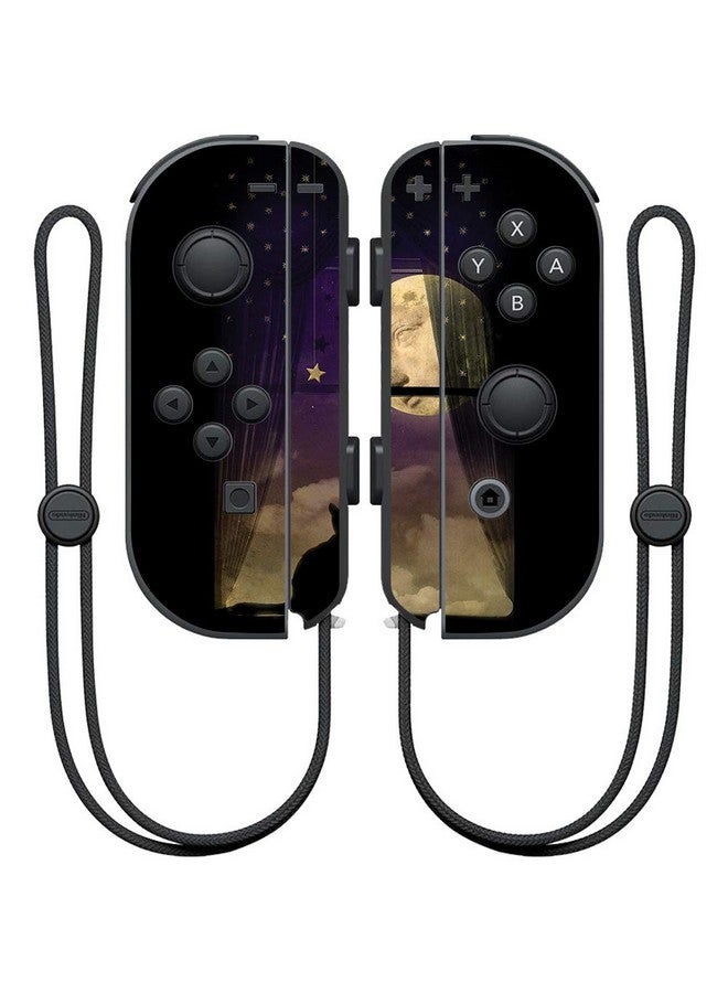 مايتي سكينز غلاف Mightyskins متوافق مع وحدة تحكم Nintendo Joy Con Cat Dream | غطاء ملتف واقٍ ومتين وفريد من نوعه من الفينيل | سهل التطبيق والإزالة وتغيير الأنماط | صنع في الولايات المتحدة الأمريكية - Image 1