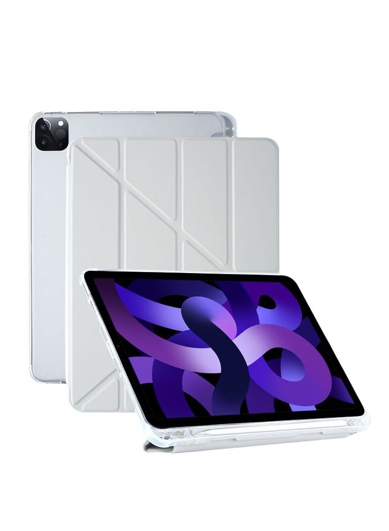Loquat Grey iPad Soft Shell Low Protective Case With Pen Slot 