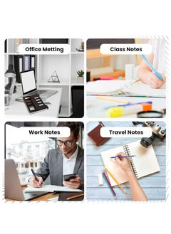 ECVV Spiral Lined A5 Notebook Loose-leaf Business Memo Notepad Sketchbook for School/Office, Diary Journal Subjects Notebook for Adult/Kids, 105 Pages  - Image 3