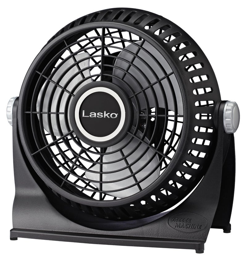 Lasko Lasko Breeze Machine Pivoting FloorTable 2Speed Black 507 Household Fans 
