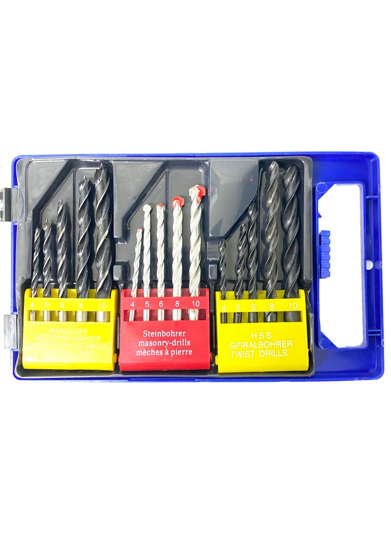 Brave Impact Dril 13 mm 500 Watt by BRAVE and Multi Size Drill Bit Set  16 Pieces - Image 4