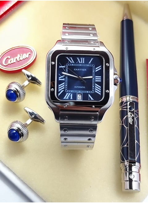 New men's set, latest version, consisting of. hour  And your pen and cuff are distinguished and elegant
