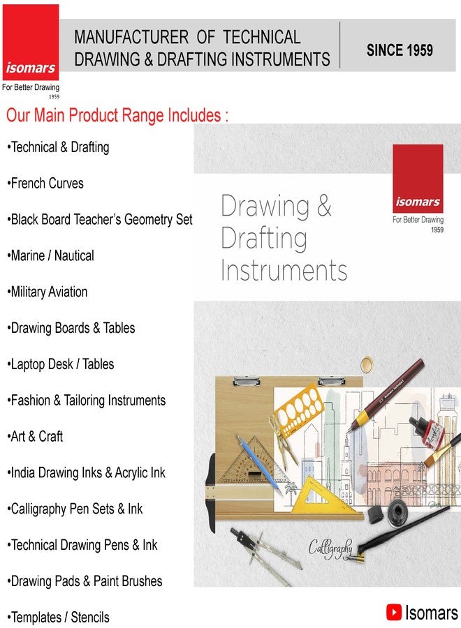 أيسومارس حبر قلم الرسم الفني من إيسومارس تكنوآرت - بني - Image 3