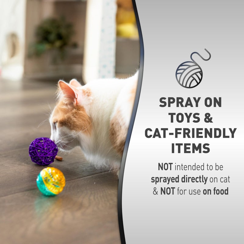 Nature's Miracle Natures Miracle Advanced Catnip Training Spray with Real Catnip Oil Attracts Cats and Encourages Positive Behavior, 8 Ounces - Image 4