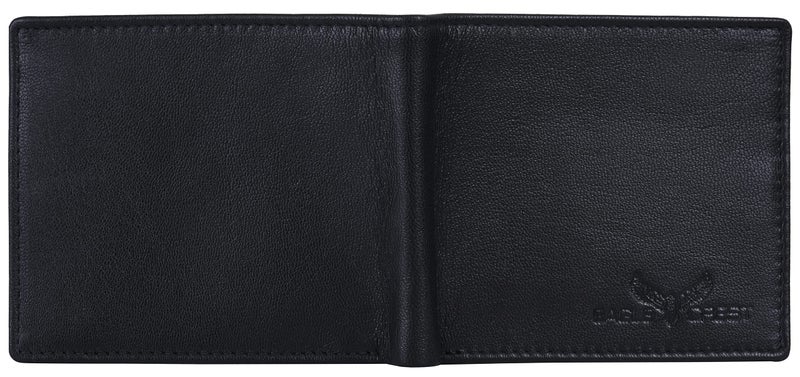 Eagle Crest Falcon Black Leather Wallet for Men - Image 4