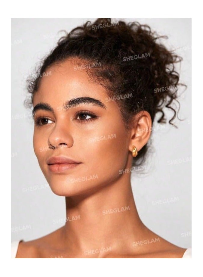 SHEGLAM 'n' Define Cream Contour Stick Long Lasting Highly Pigmented Sweatproof Face Bronzer Makeup - Earthy Sepia - Image 3