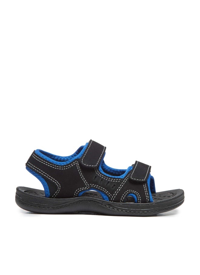 Skysole Boys Double Adjustable Strap Lightweight See More Colors Sizes Slippers, Royal, 5-6 Toddler - Image 1