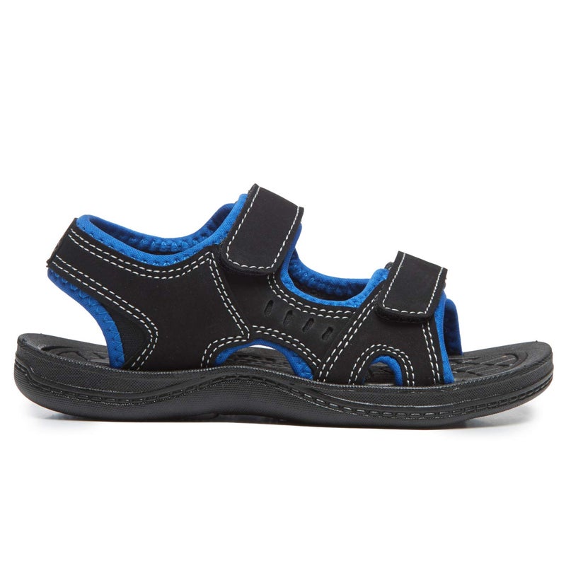 Skysole Boys Double Adjustable Strap Lightweight See More Colors Sizes Slippers, Royal, 5-6 Toddler - Image 4