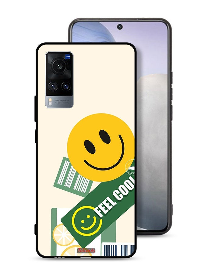 Tolwak Vivo X60t Protective Case Cover Feel Cool Sticker - Image 1
