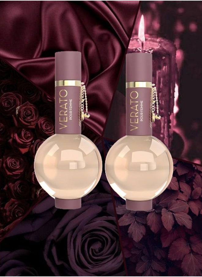 Mirada - 2 Pieces Verato Perfume For Women 100ml EDP - Image 1