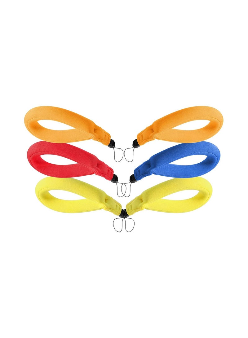 KASTWAVE Waterproof Camera Float, 6 Pieces Phone Floating Wrist Strap Underwater Camera and Waterproof Phone Pouch Case for Key Waterproof Bag Wristband Floats Your Device  - Image 1