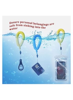 KASTWAVE Waterproof Camera Float, 6 Pieces Phone Floating Wrist Strap Underwater Camera and Waterproof Phone Pouch Case for Key Waterproof Bag Wristband Floats Your Device  - Image 4