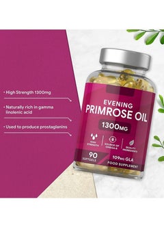 BIYODE High-Performance Evening Primrose Oil Softgels - 1300mg Ultra-Concentrated Formula, 90 Count - Premium Omega-6 Supplement Customized for Women’s Health  - Image 2
