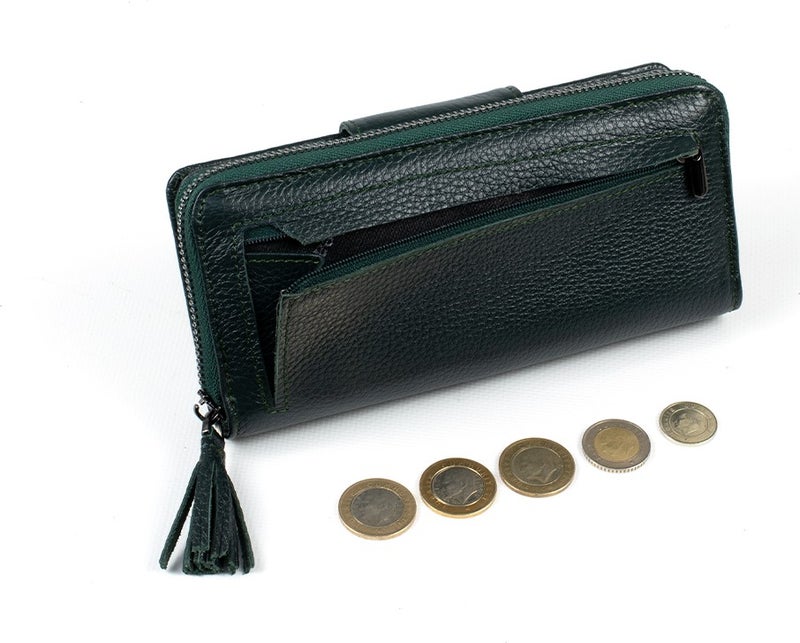 HKY Leather Multi-Purpose Women's Wallet  - Image 5