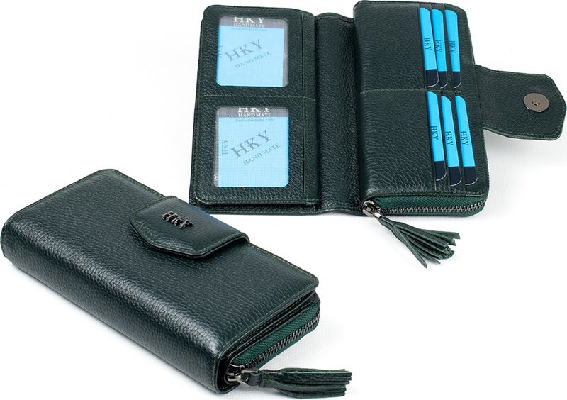 HKY Leather Multi-Purpose Women's Wallet  - Image 1