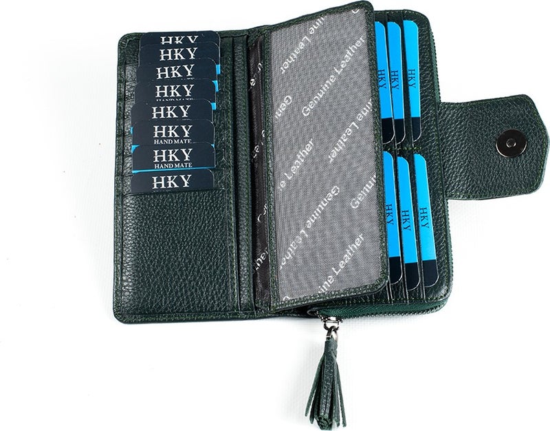 HKY Leather Multi-Purpose Women's Wallet  - Image 2