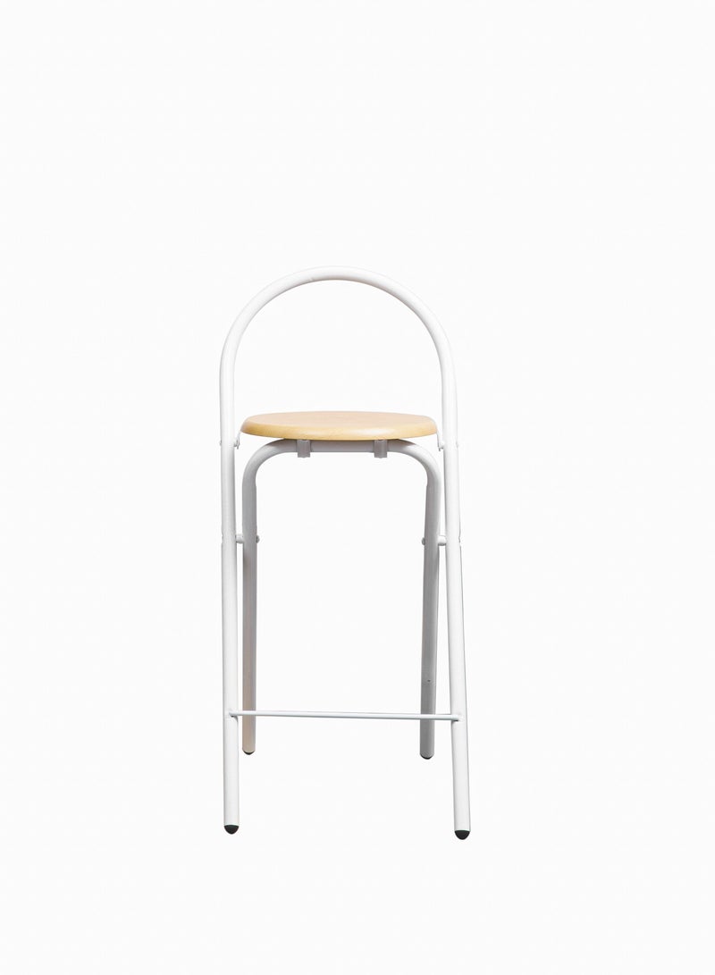 WT-EASYCARE Table & Chair Set- White | Workstation for Home | Foldable Chair | Home Office Setup | Wooden Portable Table and Chair Set | Laptop Table | Table and Chair with Hook - Image 5