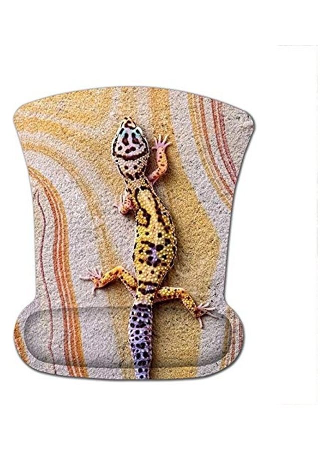 Lizard Printed Mouse Pad Multicolour - Image 1