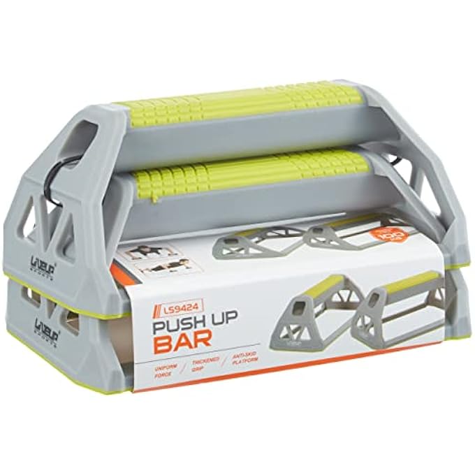 Liveup Push Up Bar Ls9424 Grey - Image 4