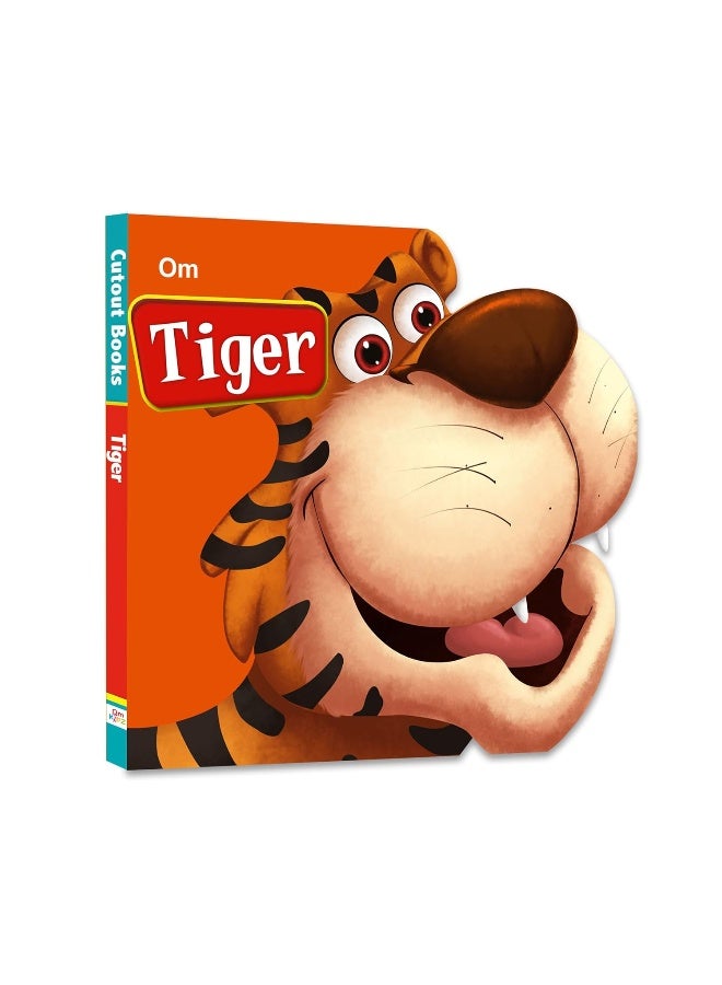 Cutout Board Book: Tiger( Animals and Birds) (Cutout Books)  - Image 1
