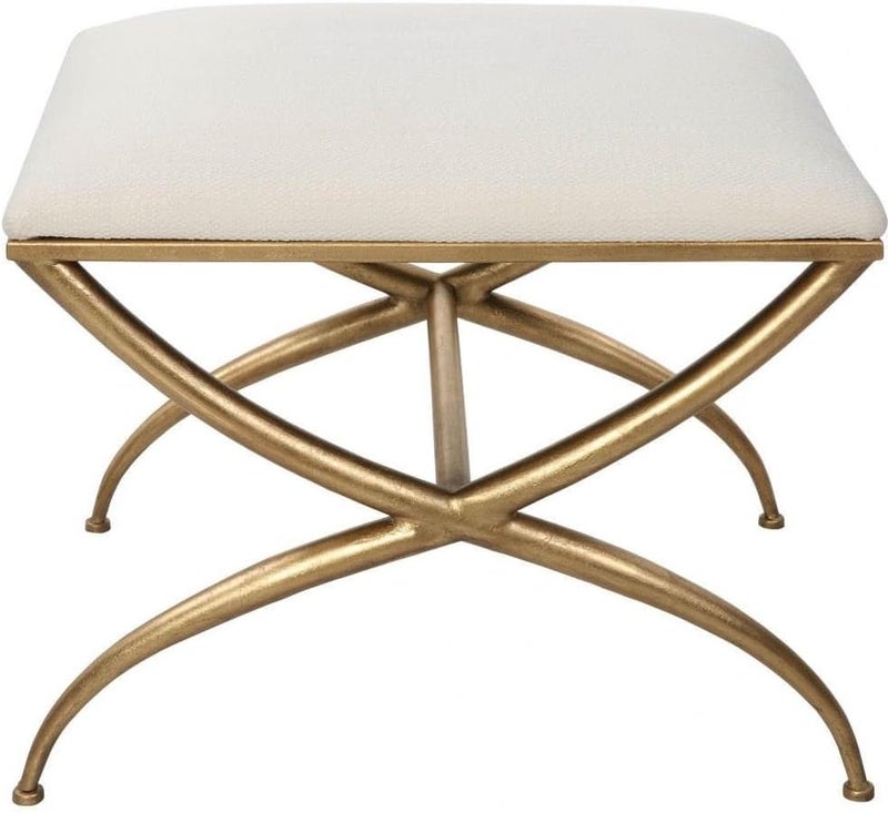 Uttermost Crossing  Small Bench20 Inches Tall and 235 Inches Wide  - Image 1