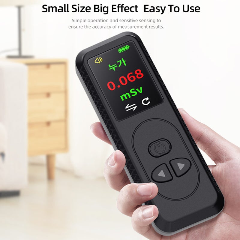 Geiger Counter Portable TFT Color Display Nuclear Radiation Detector Personal Dosimeter β-Rays X-Rays γ-Rays Tester - Image 2