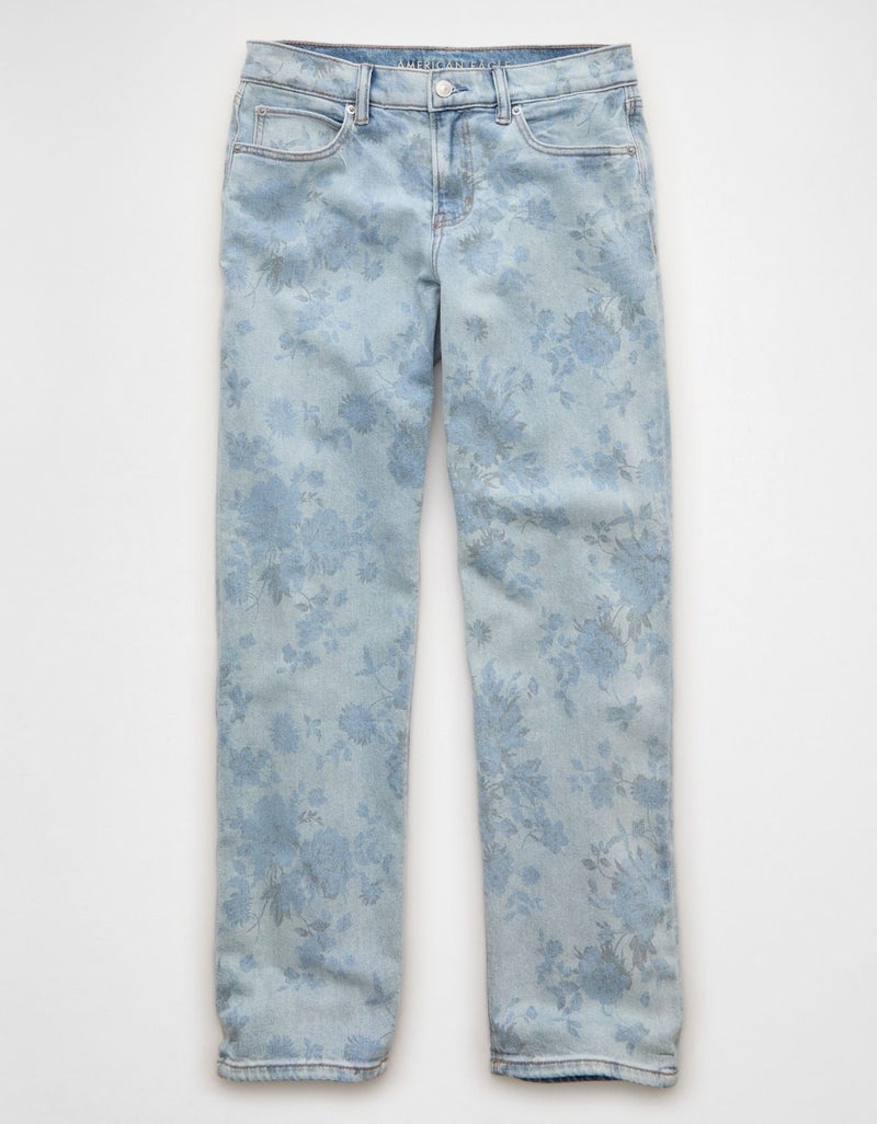 American Eagle AE Embellished Stretch Low-Rise Ex-Boyfriend Jean - Image 4