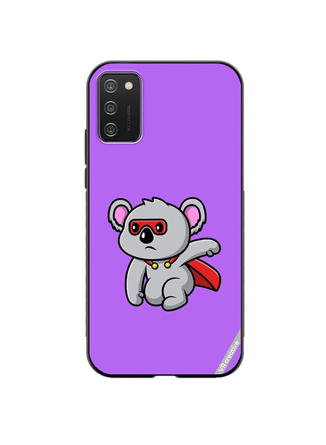 VR CREATIVE Protective Case Cover For Samsung Galaxy A02s Hero Coala Design Multicolour - Image 1