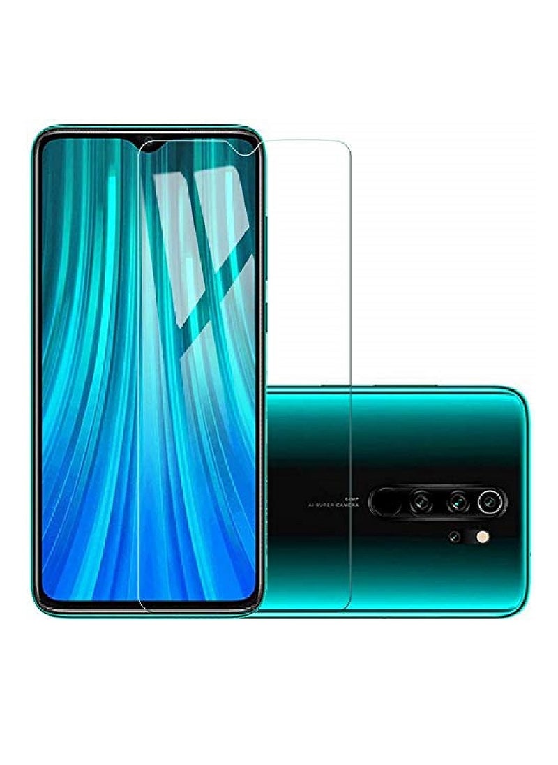 Super Tempered Glass Screen Protector Clear Designed For Xiaomi Redmi Note 8 Pro Full Screen Coverage And Bubble Free - Image 1