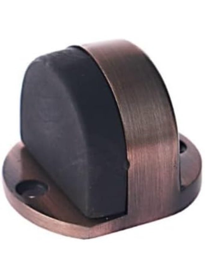 HASANAT ESSENTIALS Essentials Door Stopper Round Bumper Oval Solid Stop Down Bolt Rubber Absorbs shock Wide usage Cylindrical Half Round Oval Variations  - Image 5