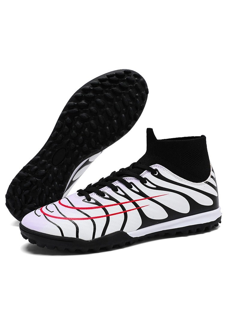 SKT Shiketro Men's Football Shoes, Suitable For Outdoor Indoor Professional Youth Boys Football Shoes, Unisex Football Shoes.  - Image 1