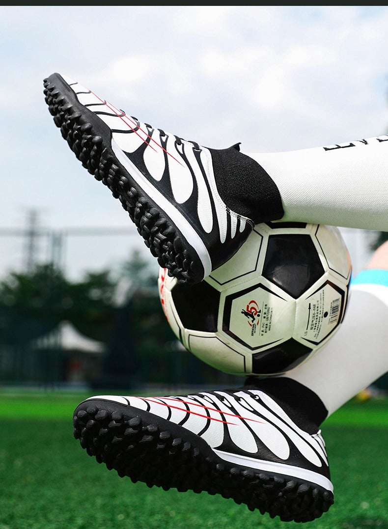 SKT Shiketro Men's Football Shoes, Suitable For Outdoor Indoor Professional Youth Boys Football Shoes, Unisex Football Shoes.  - Image 2