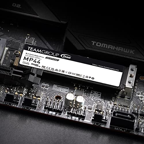 TEAMGROUP MP44 2TB SLC Cache Gen 4x4 M.2 2280 PCIe 4.0 w/NVMe Laptop, Desktop, NUC, NAS SSD Read/Write Speed up to 7000 / 6000MB/s TM8FPW002T0C101 - Image 3