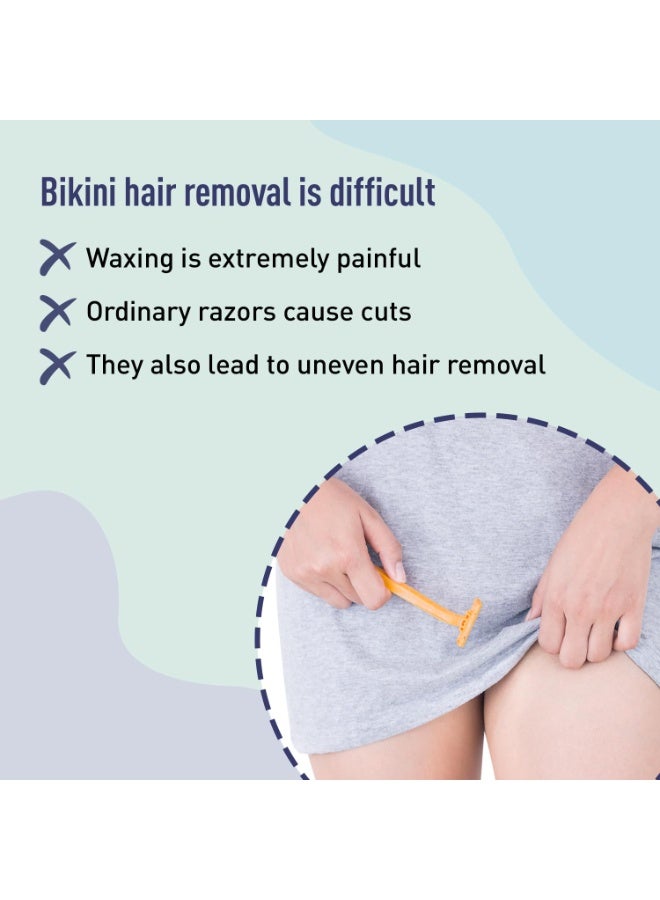 Sirona Razor for Women (Pack of 1)| Japanese Precision Shave, Nono-Blade Technology | For Irritation Free Shaving | Chromium & PTFE-Coated | No Cuts | Safe & Hygiene - Image 4
