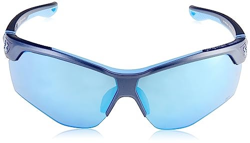 UNDER ARMOUR نظارات شمسية مزدوجة يو إيه يارد للجنسين من أندر أرمور، رمادي أزرق/أزرق متعدد الطبقات، 76مم 5مم أمريكي - Image 2