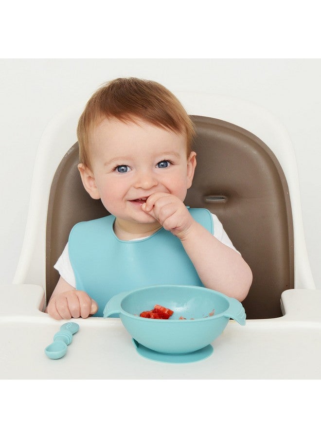 PrimaStella Silicone Baby Bibs - Soft Adjustable Waterproof Bib Set of 2 for Babies & Toddlers | BPA Free - Image 3