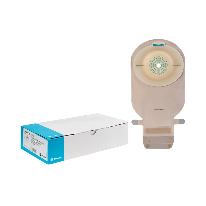 Coloplast SenSura Mio Convex Ostomy Pouch Drainable 3/8 to 1-11/16" Stoma 1pc System 16739, 10 Ct - Image 1