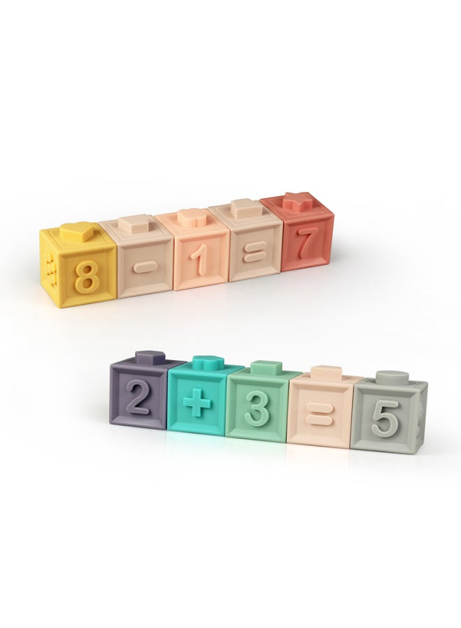 Soft Rubber Building Blocks Baby 12 Zodiac Diy Baby Rubber Toys Babycare With Educational Toys - Image 4