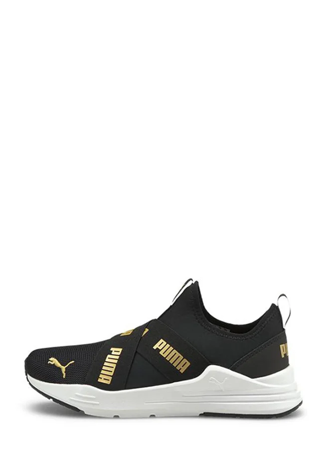 PUMA Youth Wired Run Slip On Flash Bla