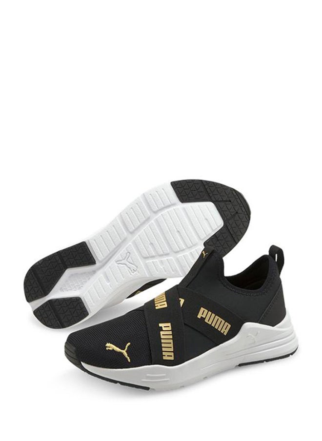 PUMA - Youth Wired Run Slip On Flash Bla - Image 1